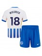 Billige Brighton Danny Welbeck #18 Hjemmedraktsett Barn 2024-25 Kortermet (+ Korte bukser)